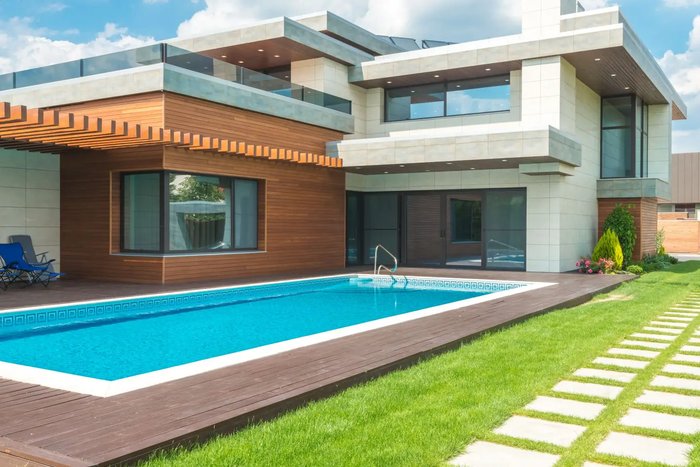 Swimming pool built in Highfields, NSW